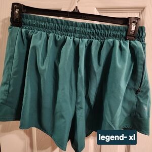 Legend Women's Athletic Teal Shorts
